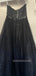 Popular Black Tulle Lace Sweetheart Long Evening Prom Dresses, A-line Custom Prom Dress, MR9172