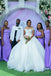 Mismatched Purple Mermaid One Shoulder Cheap Long Custom Bridesmaid Dresses , MRB0059