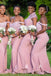 Mismatched Mermaid Appliques Long Cheap Custom Bridesmaid Dresses, MRB0328