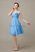 Pleated Sweetheart Chiffon Bridesmaid Dresses