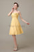 Pleated Sweetheart Chiffon Bridesmaid Dresses