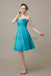 Pleated Sweetheart Chiffon Bridesmaid Dresses