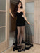 Sexy Tulle Strapless Long Evening Prom Dresses, Custom Sweet Heart Prom Dress, MR8494