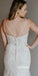 Charming Spaghetti Strap Applique Lace Wedding Dresses, BGH081