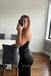 Beautiful Black Satin Mermaid Long Sweetheart Evening Prom Dresses, MR0017