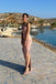 Strapless Satin Mermaid Side Slit Long Evening Prom Dresses, MR0039