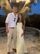 Formal Light Yellow Mermaid Straps Long Evening Prom Dresses, MR0067