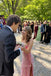Sparkly Pink Sequins Mermiaid Spaghetti Straps Long Evening Prom Dresses, MR0124