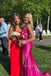Mermaid Sweetheart Side Slit Satin Long Evening Prom Dresses, MR0166