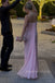 Sweetheart Pink Chiffon Long Evening Prom Dresses, MR0257