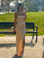 Mermaid Satin Spaghetti Straps Long Evening Prom Dresses, Side Slit Prom Dress, MR9018