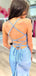 V-neck Blue Satin Mermaid Spaghetti Straps Long Evening Prom Dresses, MR9059