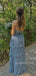 A-line Yellow Chiffon Sweetheart Long Evening Prom Dresses, MR9373