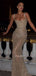 Sexy Sparkly Mermaid Sequins Long Evening Prom Dresses, MR9601