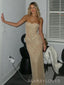 Sexy Sweetheart Mermaid Sparkly Long Evening Prom Dresses, MR9624