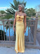 Simple Mermaid Sweetheart Satin Long Evening Prom Dresses, MR9654