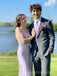 Simple Mermaid Sweetheart Satin Long Evening Prom Dresses, MR9654