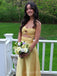 Simple Mermaid Sweetheart Satin Long Evening Prom Dresses, MR9654