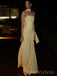 Simple Strapless Mermaid Long Evening Prom Dresses, MR9733