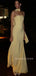 Simple Strapless Mermaid Long Evening Prom Dresses, MR9733