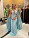 Gorgeous Blue mermaid Long Evening Prom Dresses, Sweetheart Prom Dress, MR9737