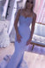 Mermaid Lavender Spaghetti Straps Cheap Long Custom Bridesmaid Dresses , MRB0068