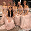 A-line Sweetheart Off Shoulder Cheap Custom Long Custom Bridesmaid Dresses, MRB0109