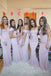 Mismatched Mermaid Long Custom Bridesmaid Dresses, MRB0130