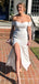 Sweetheart Mermaid Off Shoulder White Long Cheap Bridesmaid Dresses, MRB0209