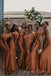 Elegant Mermaid Long Cheap Custom Bridesmaid Dresses, MRB0236