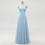 A-line Floor-length Sweetheart  Bridesmaid Dresses With Pleats, BD0558-1