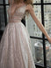 Hot selling A-line Sexy Deep V-Neck Backless Sequins Long Prom Dress, PD0135