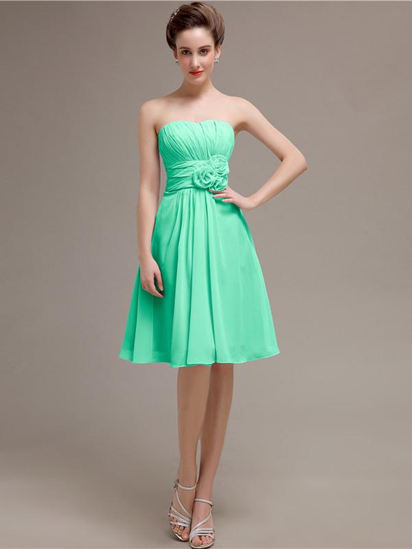 Sweetheart Short A-Line Bridesmaid Dresses