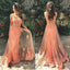 Affordable Lace Unique Pretty Formal Inexpensive Long Prom Dresses, BG51084