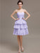 Sweetheart Pleats Short Bridesmaid Dresses