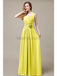 Halter A-line Pleats Chiffon Bridemaid Dresses