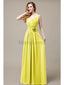 Halter A-line Pleats Chiffon Bridemaid Dresses