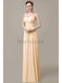 Sweetheart Chiffon Long Bridesmaid Dresses