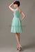 One Shoulder Pleats Bridesmaid Dresses