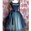Cap Sleeves Lace Lovely Short Cocktail Cheap Homecoming Dresses, BG51417