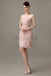 Sweetheart Chiffon Short Bridesmaid Dresses