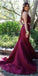 2 Pieces Haler Mermaid Sexy Cheap Long Bridesmaid Prom Dresses, BGP035