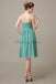 Strapless Pleats Short Bridesmaid Dresses