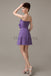 Sweetheart Chiffon Short Bridesmaid Dresses