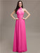 High Neck Chiffon Bridesmaid Dresses