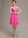 One Shoulder Short A-Line Bridesmaid Dresses