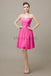 Sweetheart Short Chiffon Bridesmaid Dresses