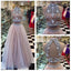 2 Piece High Neck Open Back Online Long Prom Dresses, BG51225 - Bubble Gown
