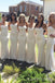 Lace Mermaid Elegant Cheap Floor Length Chiffon Long Mermaid Bridesmaid Dresses , BN1060