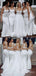 White Satin Mermaid Long Spaghetti Straps Custom Bridesmaid Dresses , BN1243